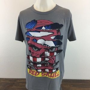 Marvel Comics Red Skull T-Shirt Men's Large